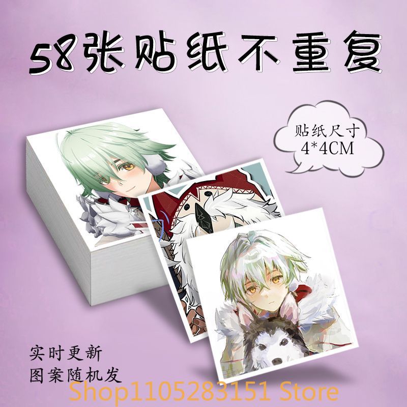 Phone Accessories Cute - Genshin Impact Alyosha Cosplay Anime Stickers