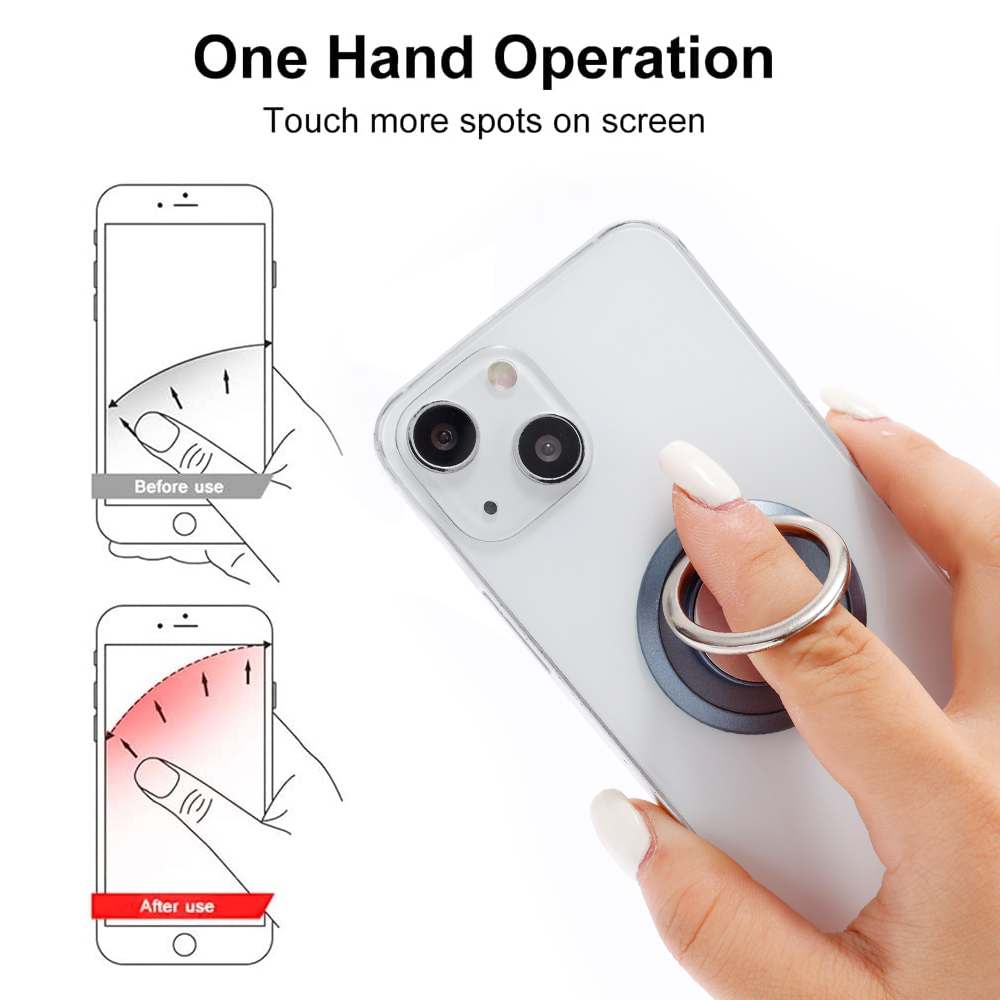 360Rotating Finger Ring Phone  - огляд і ціна Car Mount Phone