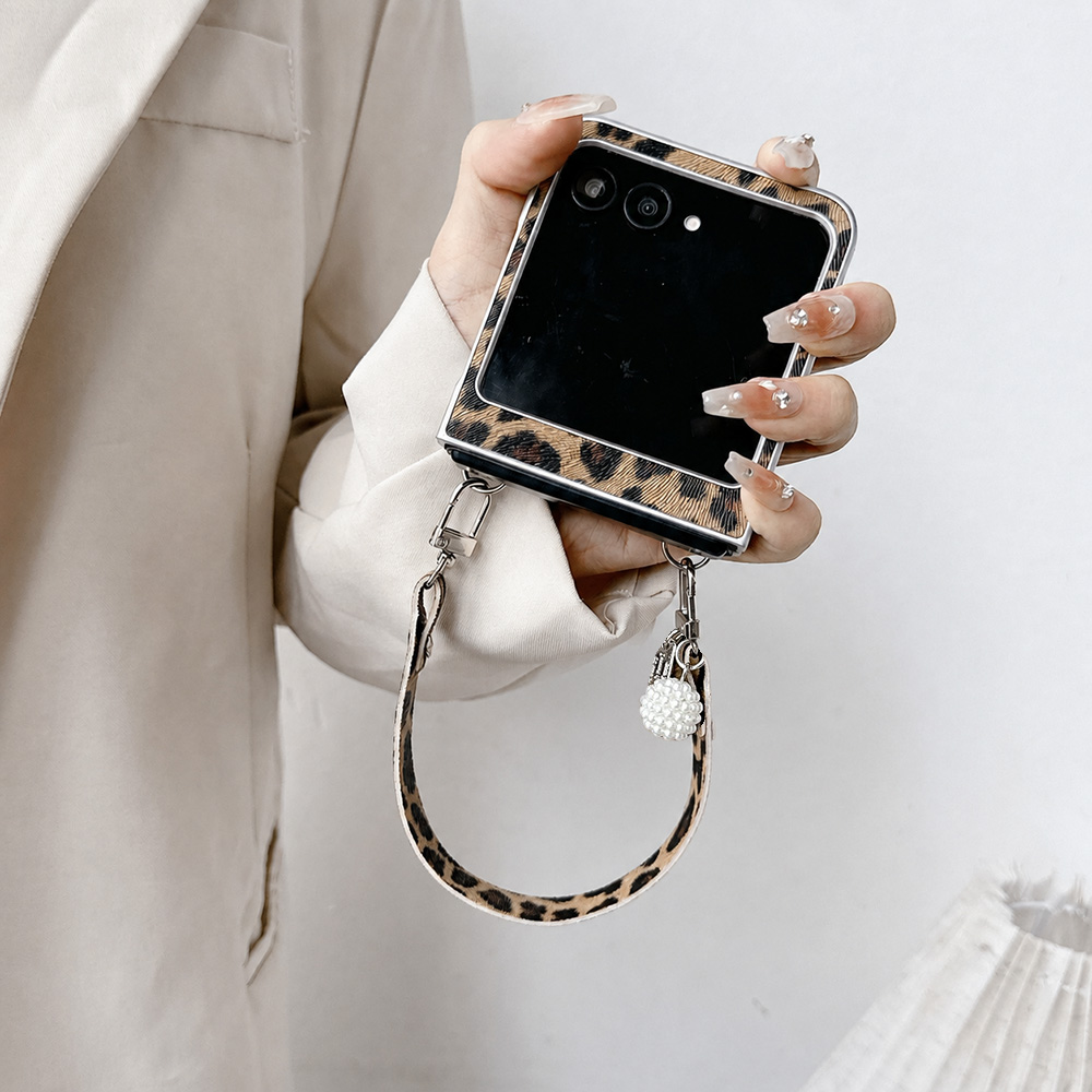 Leopard Print Folding Flip Pho - огляд і ціна Phone Accessories For Travel
