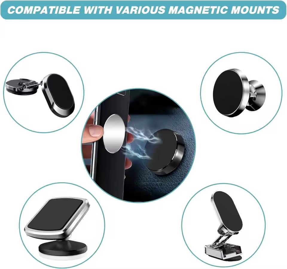 1/50Pcs Magnetic Metal Plate F - огляд і ціна Car Mount Phone