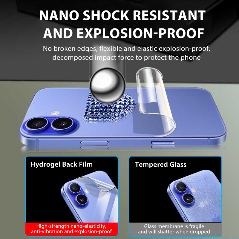 4-1Pcs Back Hydrogel Film For  - огляд і ціна Phone Accessories Online