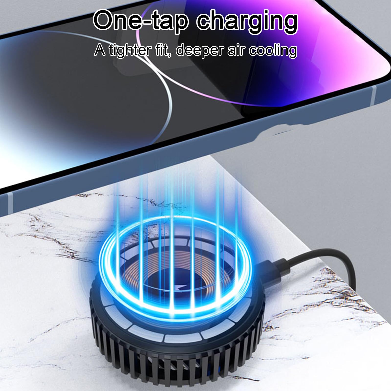 15W Wireless Charger with Auxi - огляд і ціна Phone Cooling Fan