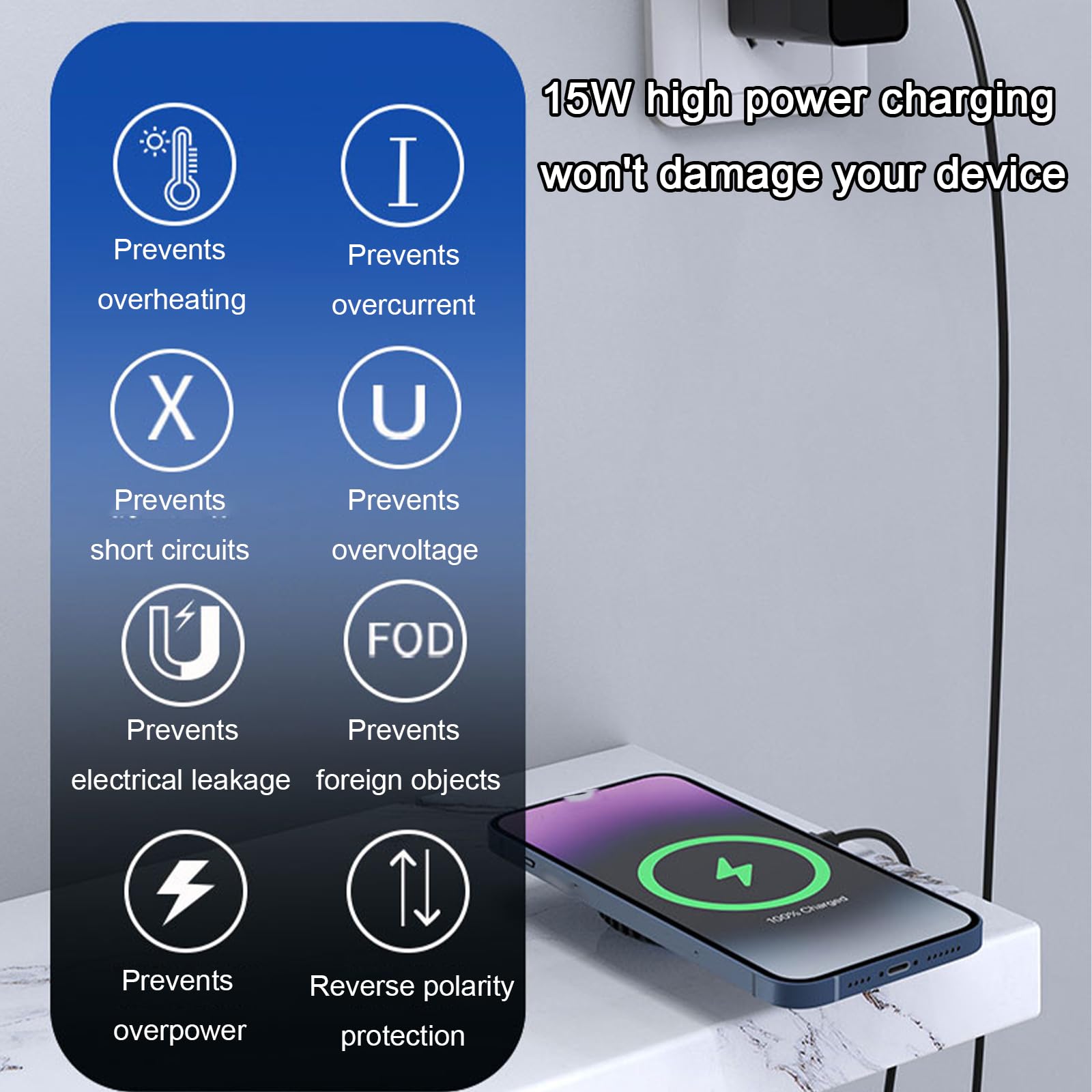 15W Wireless Charger with Auxi - огляд і ціна Phone Cooling Fan