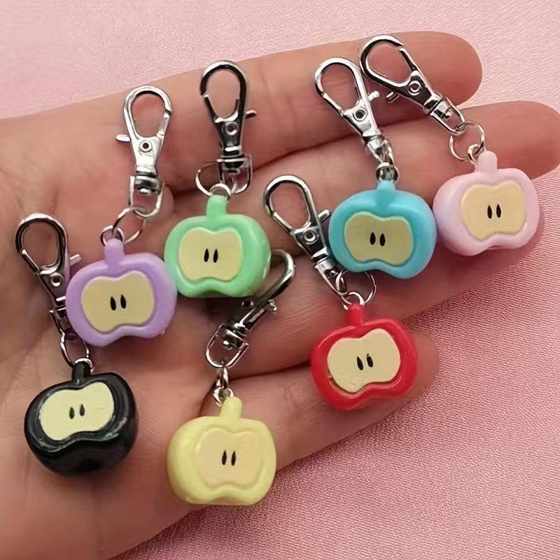 7pcs resin simulated Apple key - огляд і ціна Phone Accessories Keychain
