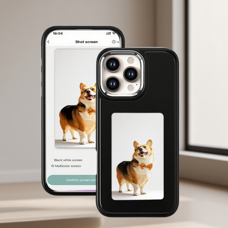 DIY E-Ink Screen Phone Case NF - огляд і ціна Phone Accessories Pouch