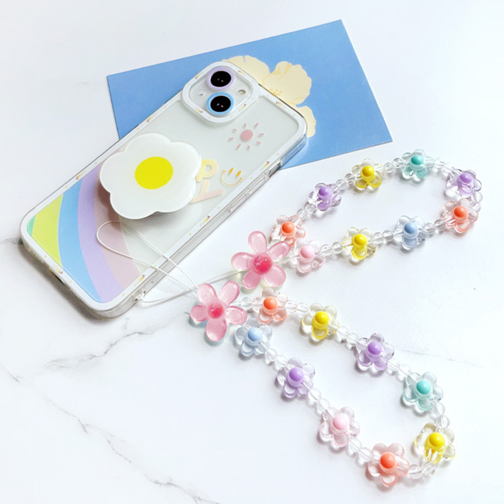 Colorful Sun Flower Beads Mobi - огляд і ціна Phone Accessories Keychain