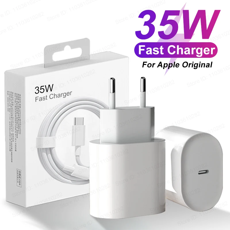 For Apple Original 35W Fast Ch - огляд і ціна Phone Accessories Online