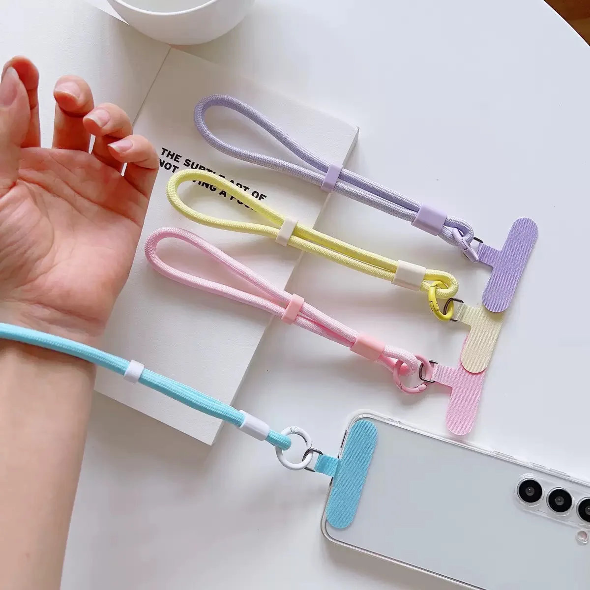 Fashion Candy Color Mobile Pho - огляд і ціна Phone Accessories Keychain