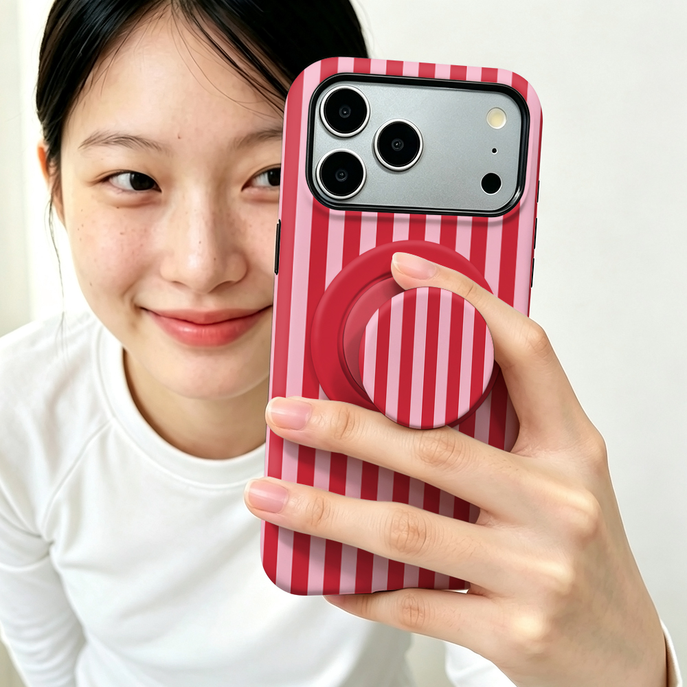 Red Stripe Magnetic Case For i - огляд і ціна Phone Accessories Red