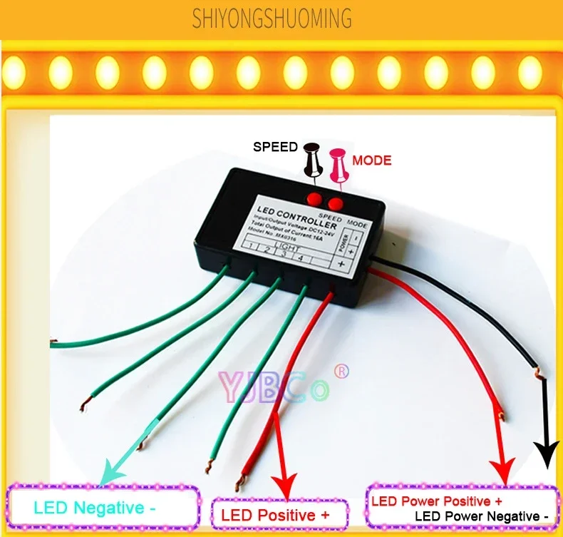 4CH/9CH Single Color LED Strip - огляд і ціна Led Flash Case