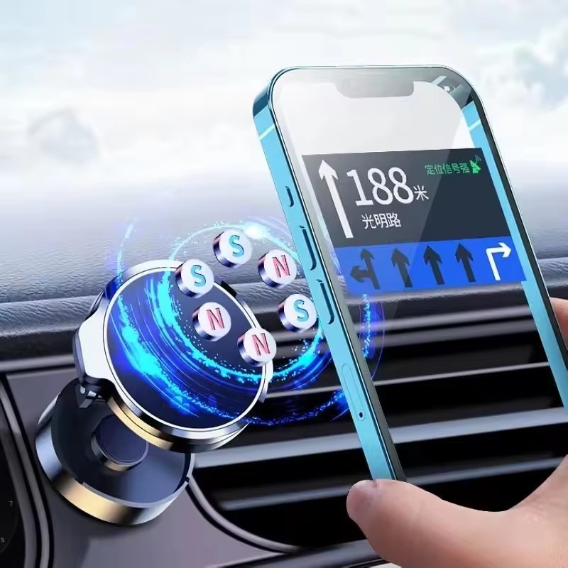 Round Folding Magnetic Car Hol - огляд і ціна Car Mount Phone