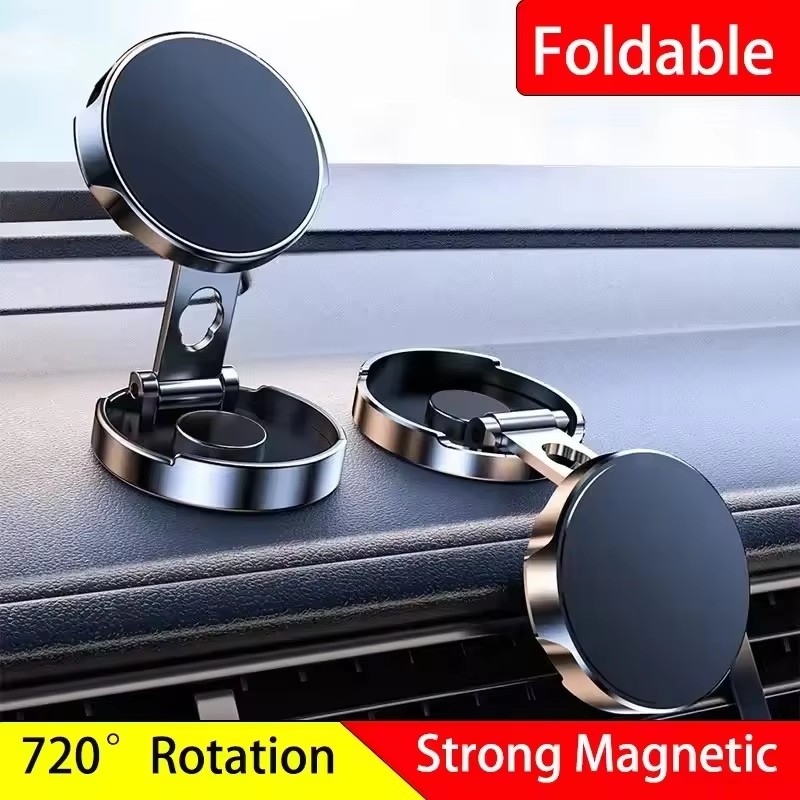 Round Folding Magnetic Car Hol - огляд і ціна Car Mount Phone