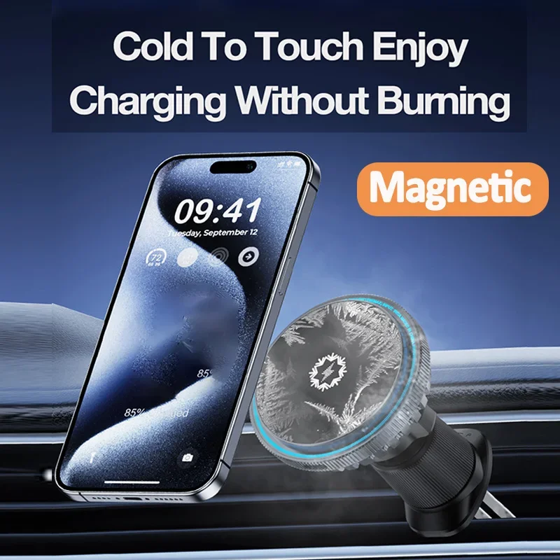 Ice Cooling Magnetic Car Wirel - огляд і ціна Phone Cooling Fan