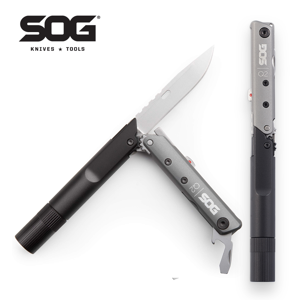 SOG BATON Q2 4 in 1 Multi-Tool - огляд і ціна Led Flash Case